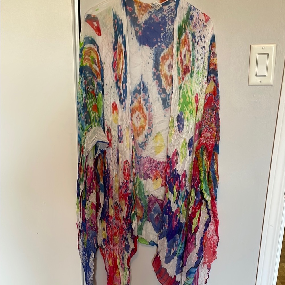 F&F Multicolor Abstract Scarf
